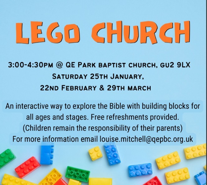 Lego Church Poster